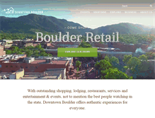 Tablet Screenshot of boulderdowntown.com